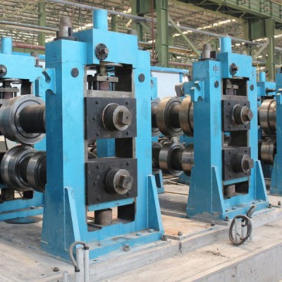 Profile steel machinery mild steel pipe making machine HF pipe welding line large scale pipe manufacturer