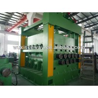 Heavy duty steel coil leveling machine