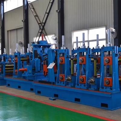 ERW welded pipe machine line to make steel pipes